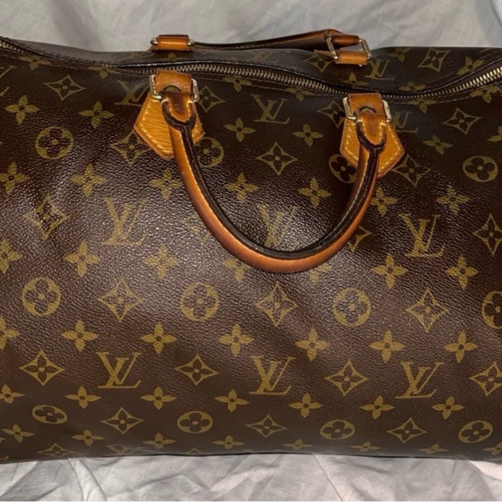 Louis Vuitton Brown Interior Bag